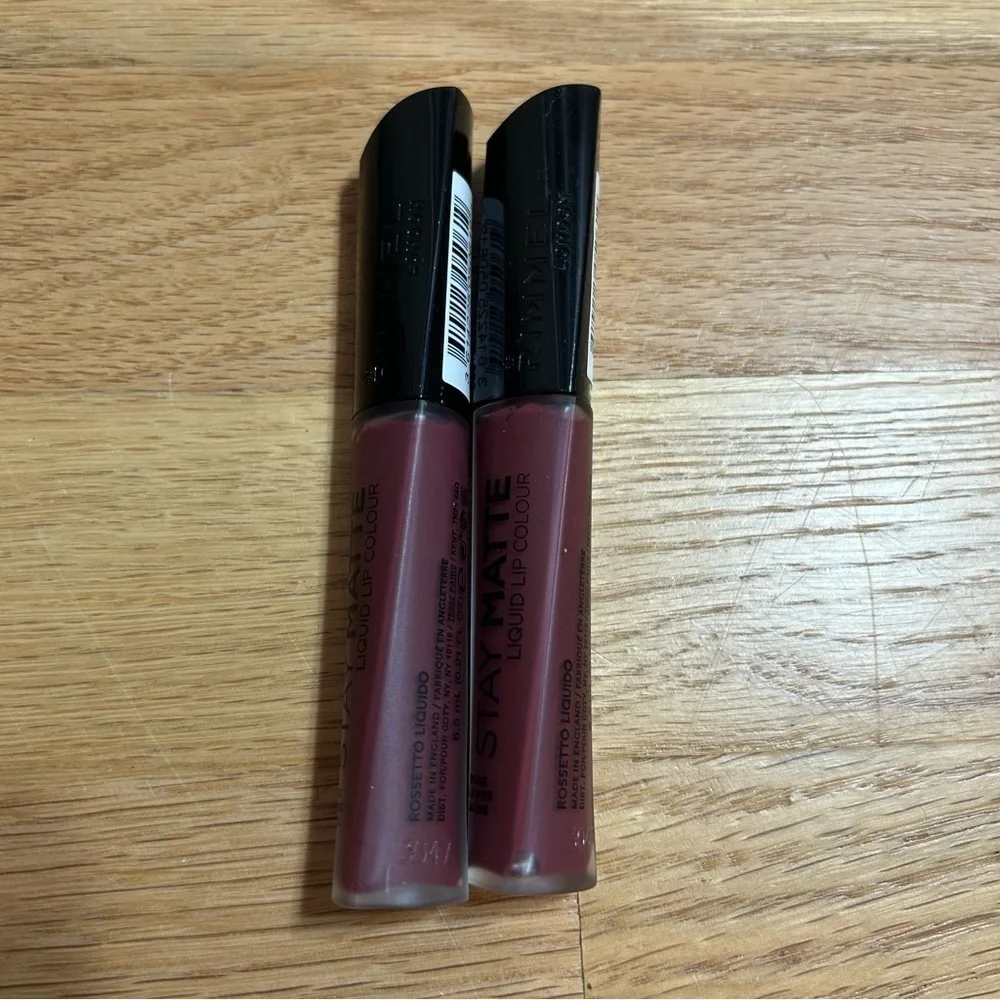 Rimmel Stay Matte Liquid Lip Color Bundle 860 Trust You Pink Purple